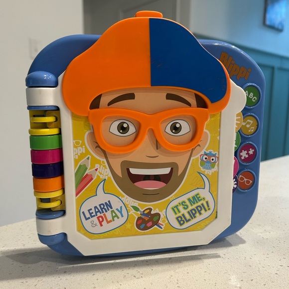Blippi Learn and Play interactive book - animated blippi voice - Picture 1 of 7